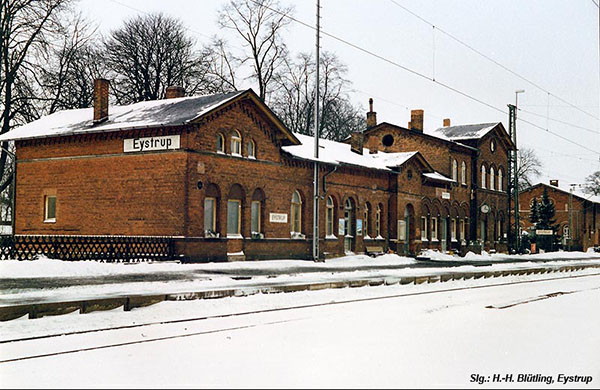 Bahnhof Eystrup 1970 bis 1979
